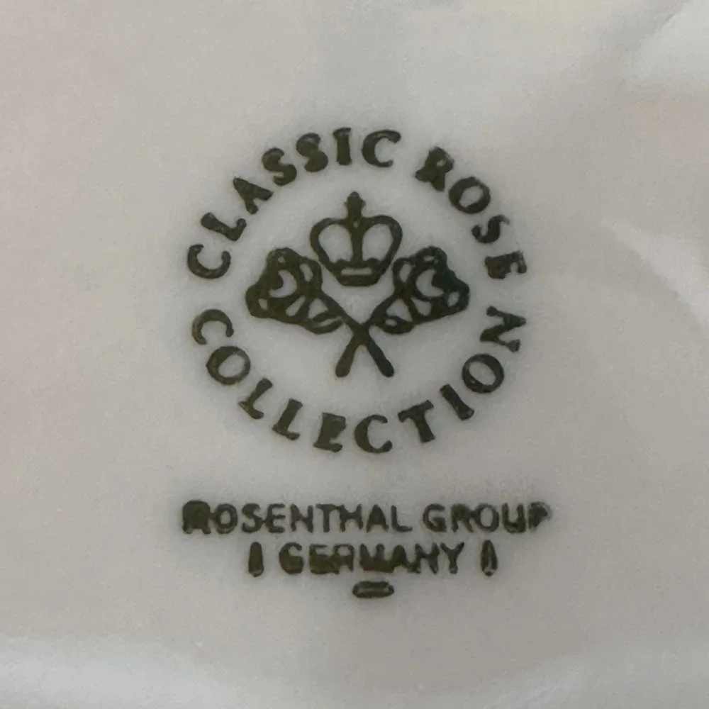 8 Rosenthal Classic Rose‎ Frederick the Great Cobalt Gold 7.75
